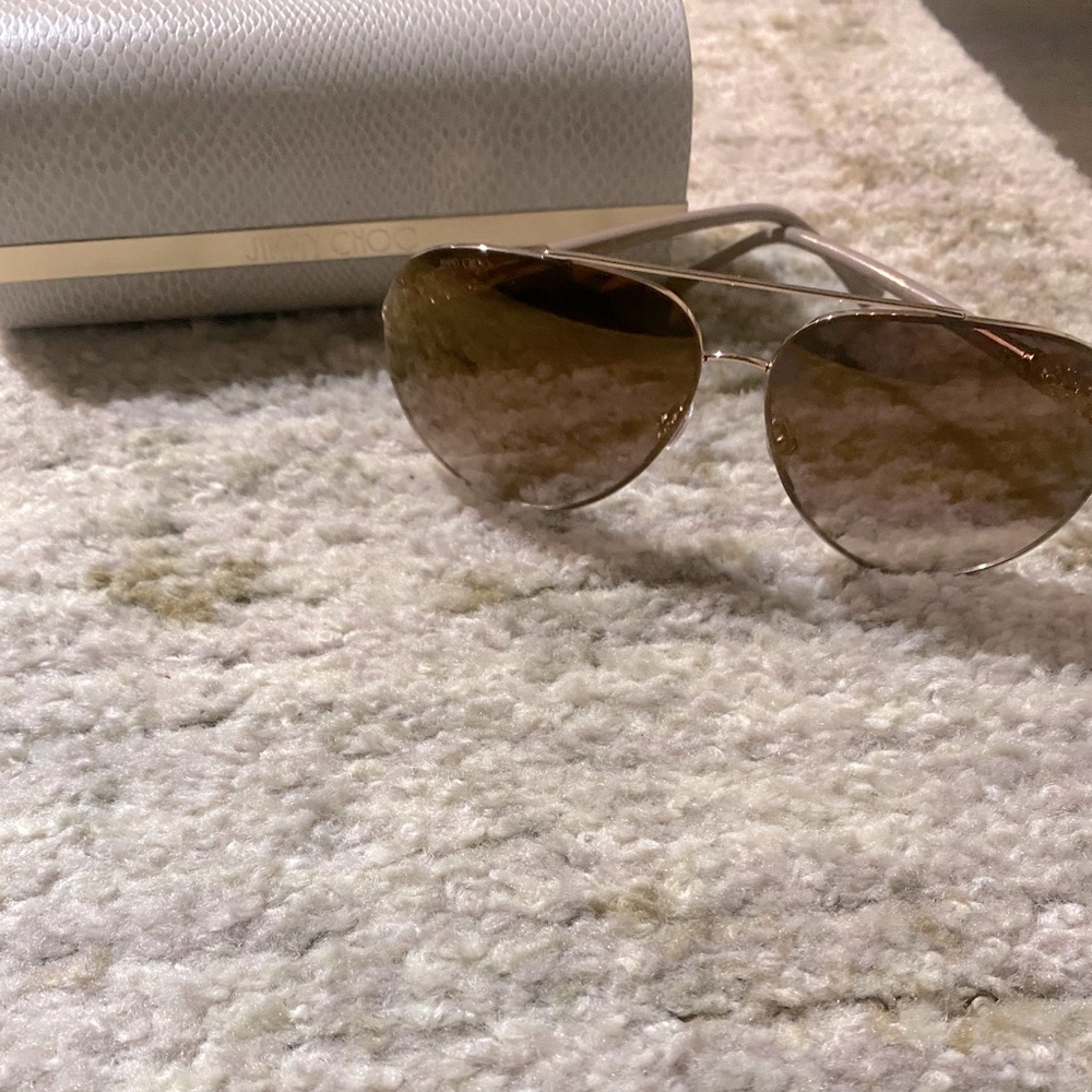 Jimmy Choo aviator sunglasses